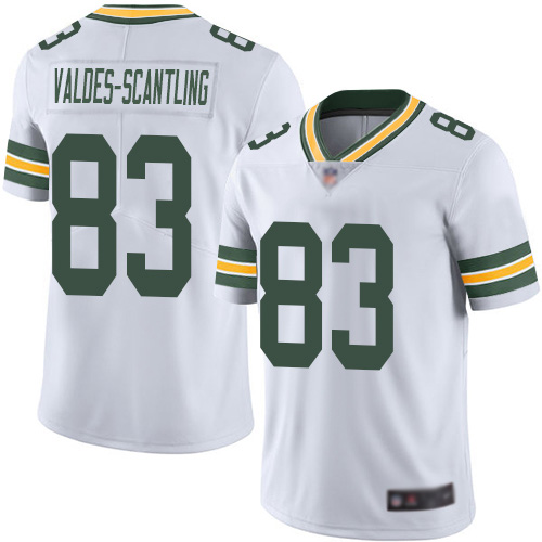 Green Bay Packers Limited White Men #83 Valdes-Scantling Marquez Road Jersey Nike NFL Vapor Untouchable
